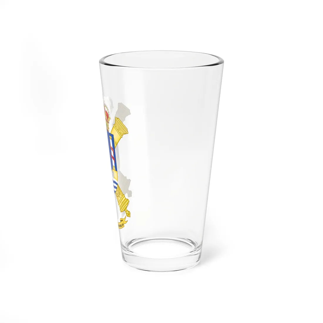 Coat of Arms of the 1st-4 Coastal Artillery Battalion (Spain) (Coat of Arms) Pint Glass 16oz - Go Mug Yourself