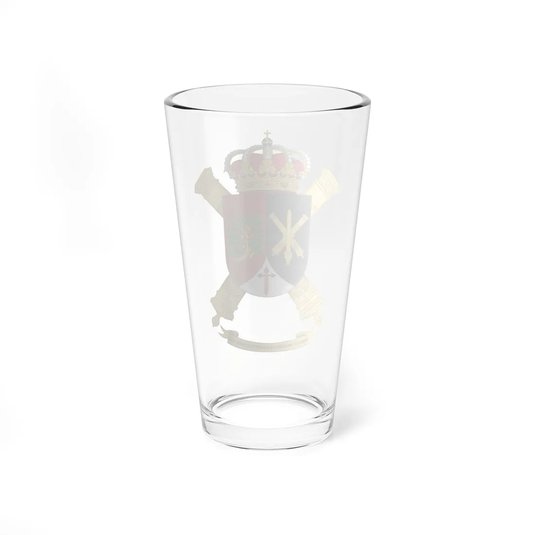 Coat of Arms of the 1st-63 Rocket Artillery Group (Spain) (Coat of Arms) Pint Glass 16oz - Go Mug Yourself