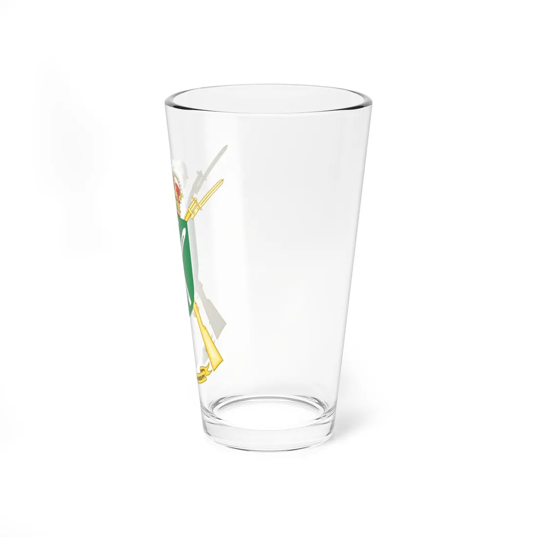 Coat of Arms of the 1st-64 Skiing Climbing Company (Spain) (Coat of Arms) Pint Glass 16oz - Go Mug Yourself