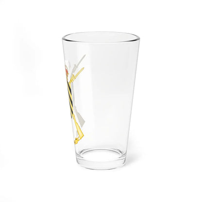 Coat of Arms of the 1st-67 Motorized Infantry Battalion Legazpi (Spain) (Coat of Arms) Pint Glass 16oz - Go Mug Yourself