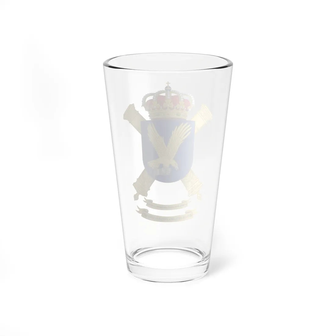 Coat of Arms of the 1st-71 Air Defence Artillery Group (Spain) (Coat of Arms) Pint Glass 16oz - Go Mug Yourself