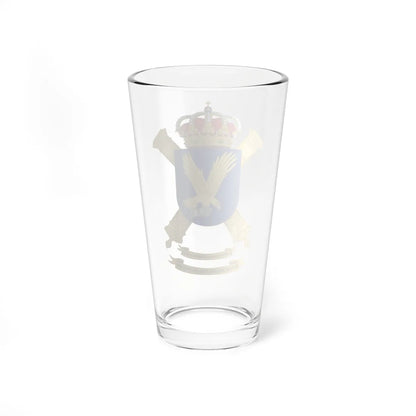 Coat of Arms of the 1st-71 Air Defence Artillery Group (Spain) (Coat of Arms) Pint Glass 16oz - Go Mug Yourself