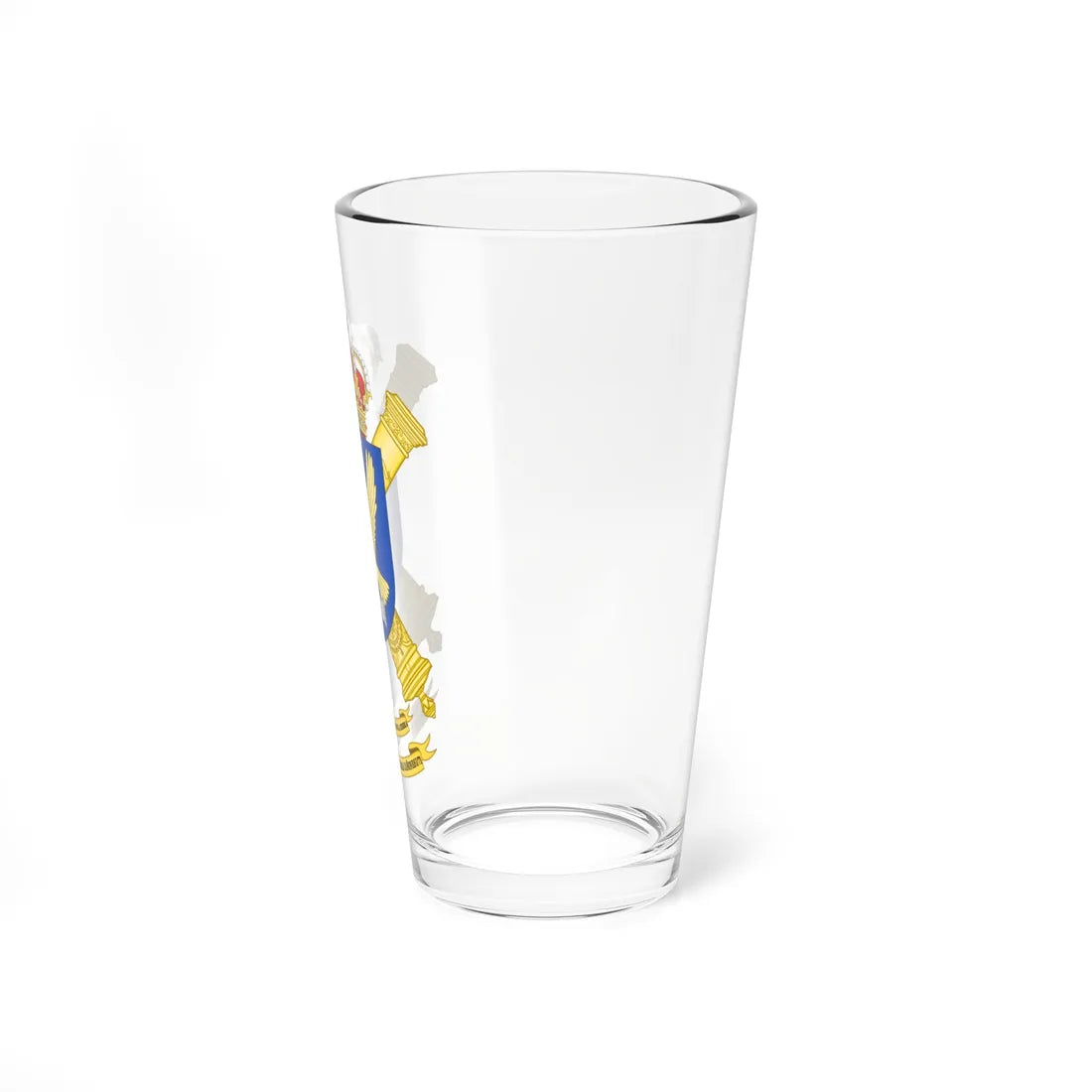 Coat of Arms of the 1st-71 Air Defence Artillery Group (Spain) (Coat of Arms) Pint Glass 16oz - Go Mug Yourself