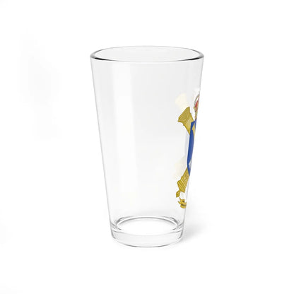 Coat of Arms of the 1st-73 Aspide Air Defence Artillery Group (Spain) (Coat of Arms) Pint Glass 16oz - Go Mug Yourself