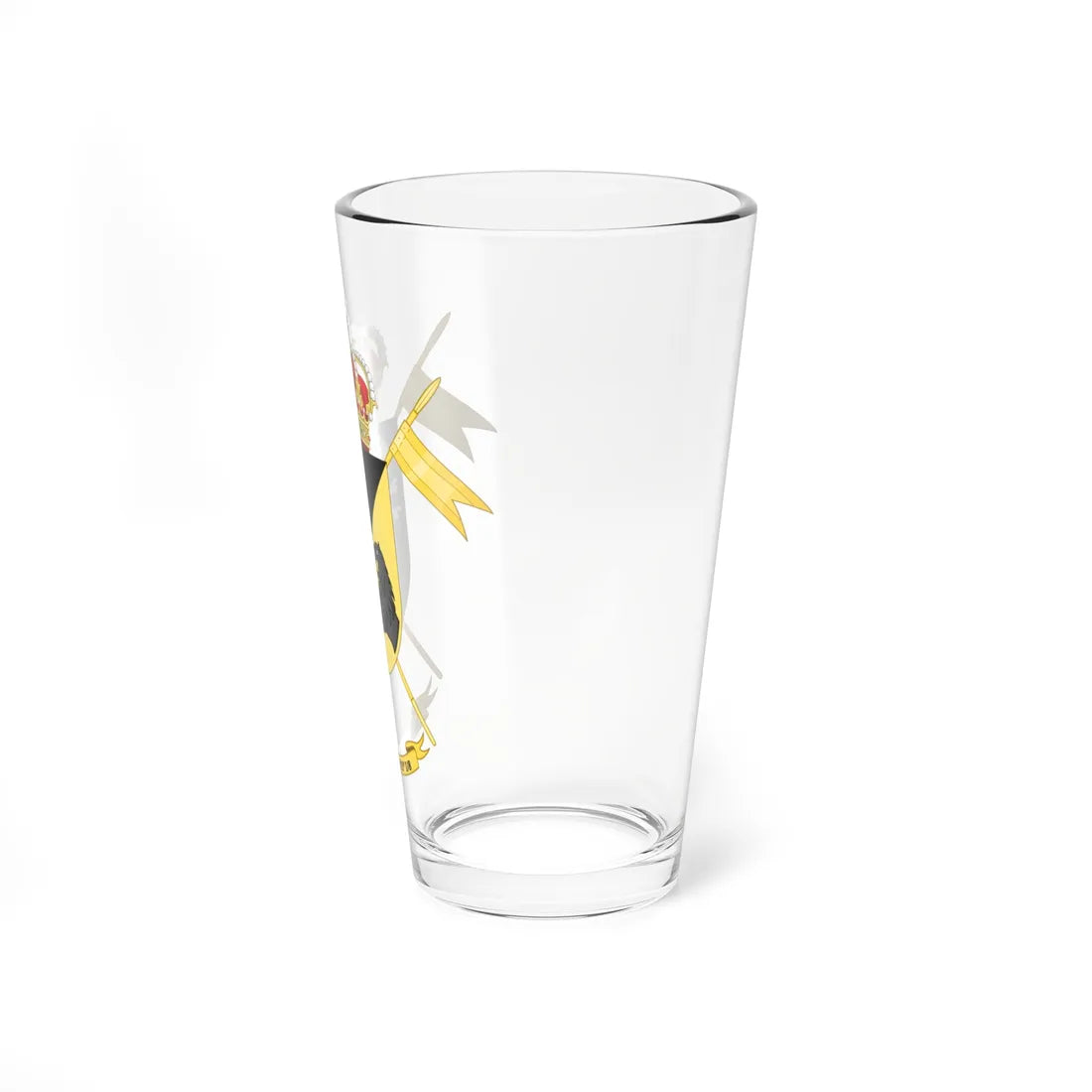 Coat of Arms of the 1st-8 Light Armored Cavalry Group Sagunto (Spain) (Coat of Arms) Pint Glass 16oz - Go Mug Yourself