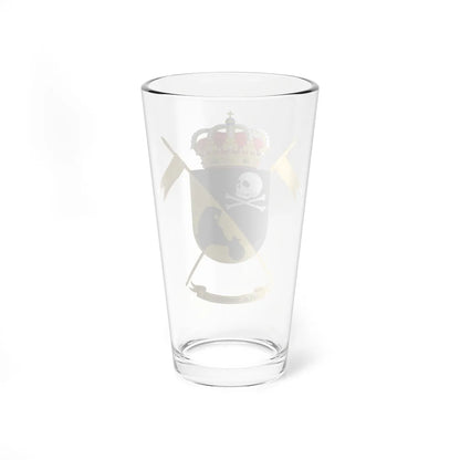 Coat of Arms of the 1st-8 Light Armored Cavalry Group Sagunto (Spain) (Coat of Arms) Pint Glass 16oz - Go Mug Yourself