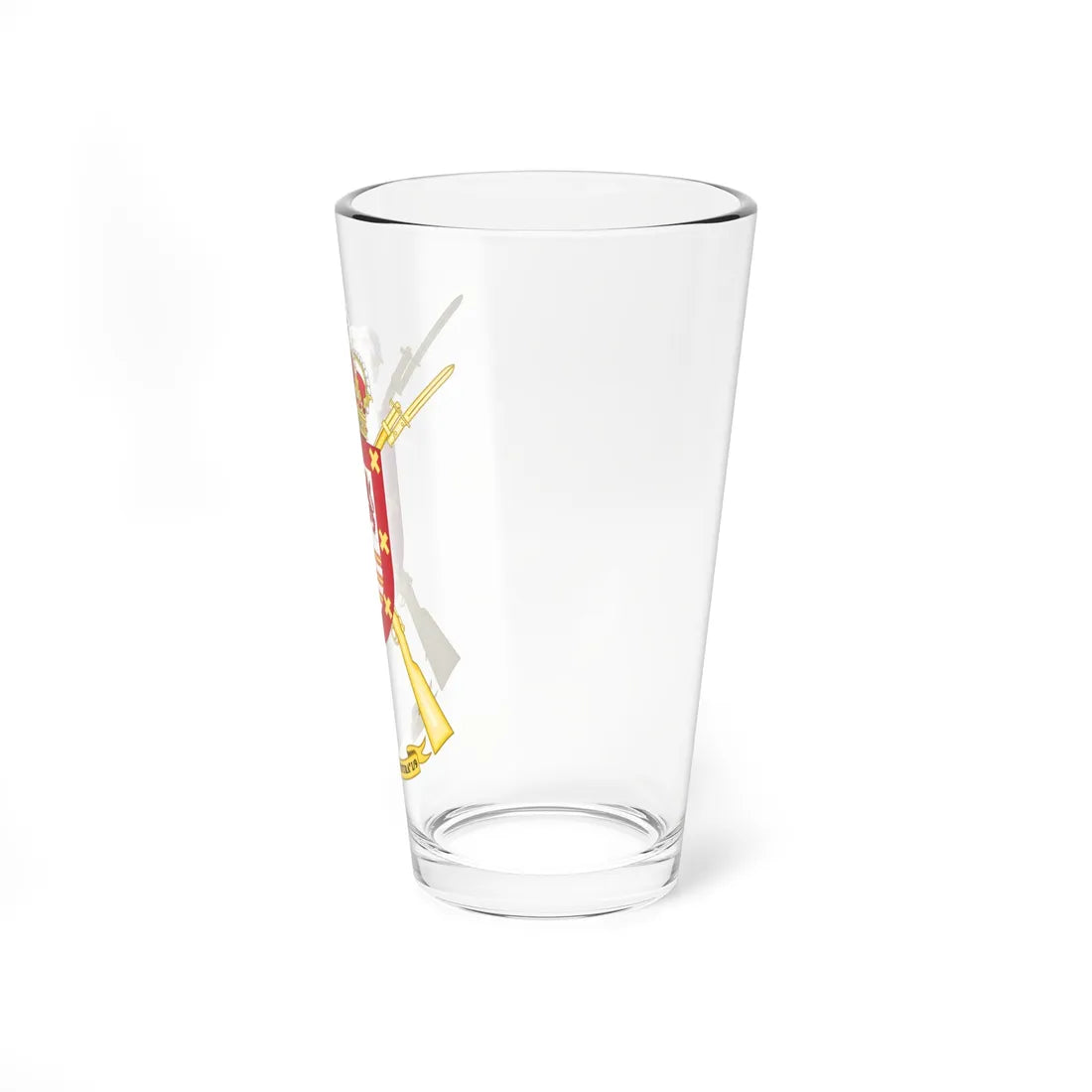 Coat of Arms of the 1st-9 Protected Infantry Battalion Fuerteventura (Spain) (Coat of Arms) Pint Glass 16oz - Go Mug Yourself