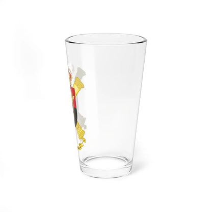 Coat of Arms of the 1st-93 Field Artillery Group (Spain) (Coat of Arms) Pint Glass 16oz - Go Mug Yourself