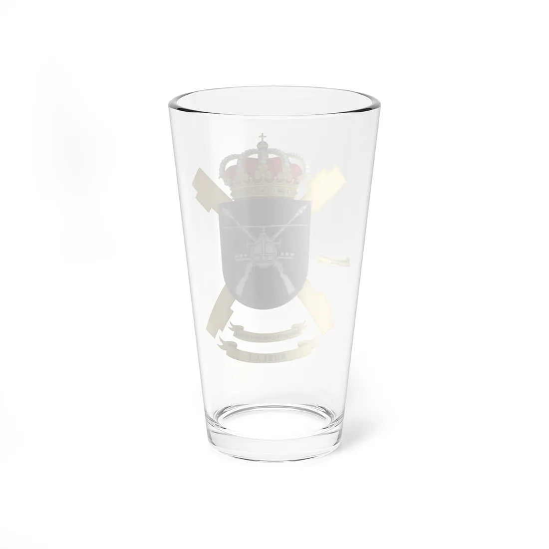 Coat of Arms of the 1st Attack Helicopter Battalion (Spain) (Coat of Arms) Pint Glass 16oz - Go Mug Yourself