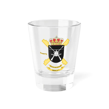 Coat of Arms of the 1st Attack Helicopter Battalion (Spain) (Coat of Arms) Shot Glass 1.5oz 1.5oz - Go Mug Yourself