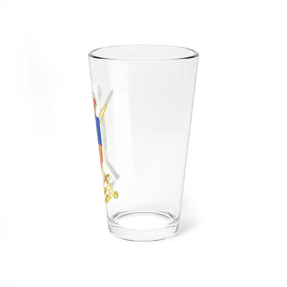 Coat of Arms of the 1st Brigate Aragón Polyvalent Brigade (Spain) (Coat of Arms) Pint Glass 16oz - Go Mug Yourself