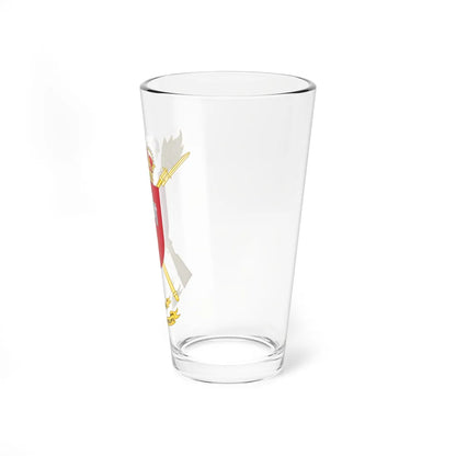 Coat of Arms of the 1st Divisional Logistics Group (Spain) (Coat of Arms) Pint Glass 16oz - Go Mug Yourself