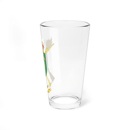 Coat of Arms of the 1st Logistics Group (Spain) (Coat of Arms) Pint Glass 16oz - Go Mug Yourself