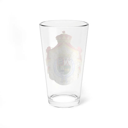 Coat of Arms of the 1st Marquess of Arias Navarro (Spain) (Coat of Arms) Pint Glass 16oz - Go Mug Yourself