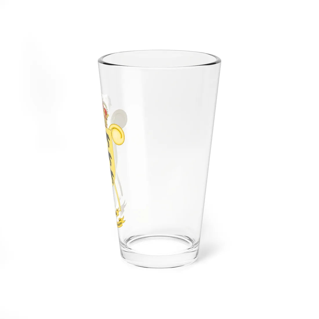 Coat of Arms of the 1st NBC-Defense Regiment Valencia (Spain) (Coat of Arms) Pint Glass 16oz - Go Mug Yourself