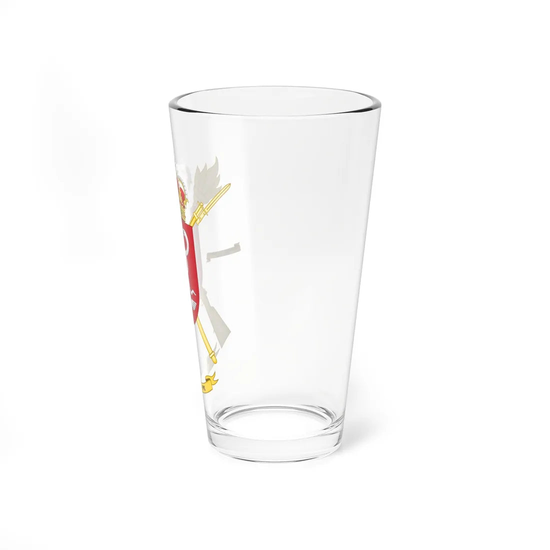 Coat of Arms of the 1st Spanish Army Health Services Group (Spain) (Coat of Arms) Pint Glass 16oz - Go Mug Yourself