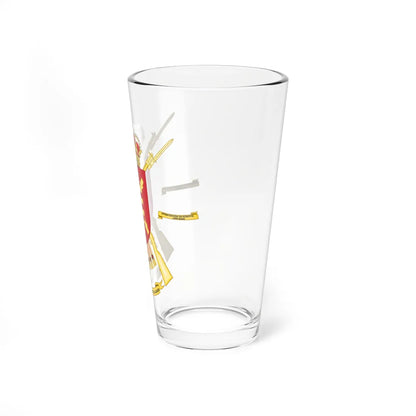 Coat of Arms of the 1st Spanish Legion Tercio Great Captain (Spain) (Coat of Arms) Pint Glass 16oz - Go Mug Yourself