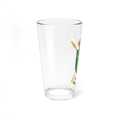 Coat of Arms of the 2nd-1 Information Operations Group (Spain) (Coat of Arms) Pint Glass 16oz - Go Mug Yourself