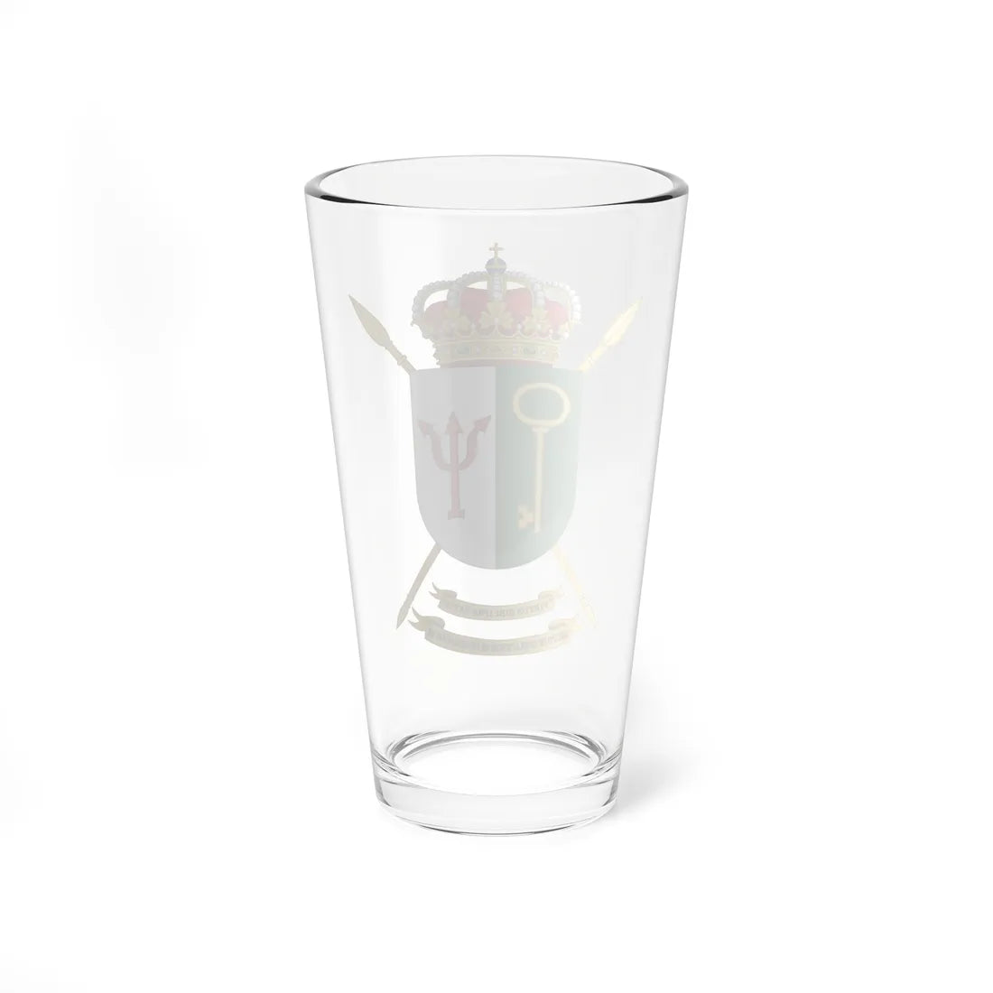 Coat of Arms of the 2nd-1 Information Operations Group (Spain) (Coat of Arms) Pint Glass 16oz - Go Mug Yourself