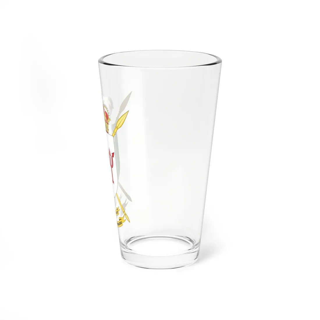 Coat of Arms of the 2nd-1 Information Operations Group (Spain) (Coat of Arms) Pint Glass 16oz - Go Mug Yourself