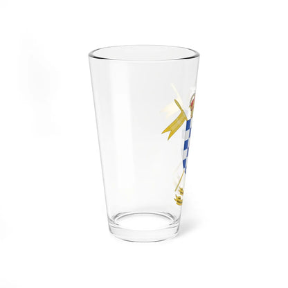 Coat of Arms of the 2nd-10 Armored Cavalry Group Almansa (Spain) (Coat of Arms) Pint Glass 16oz - Go Mug Yourself