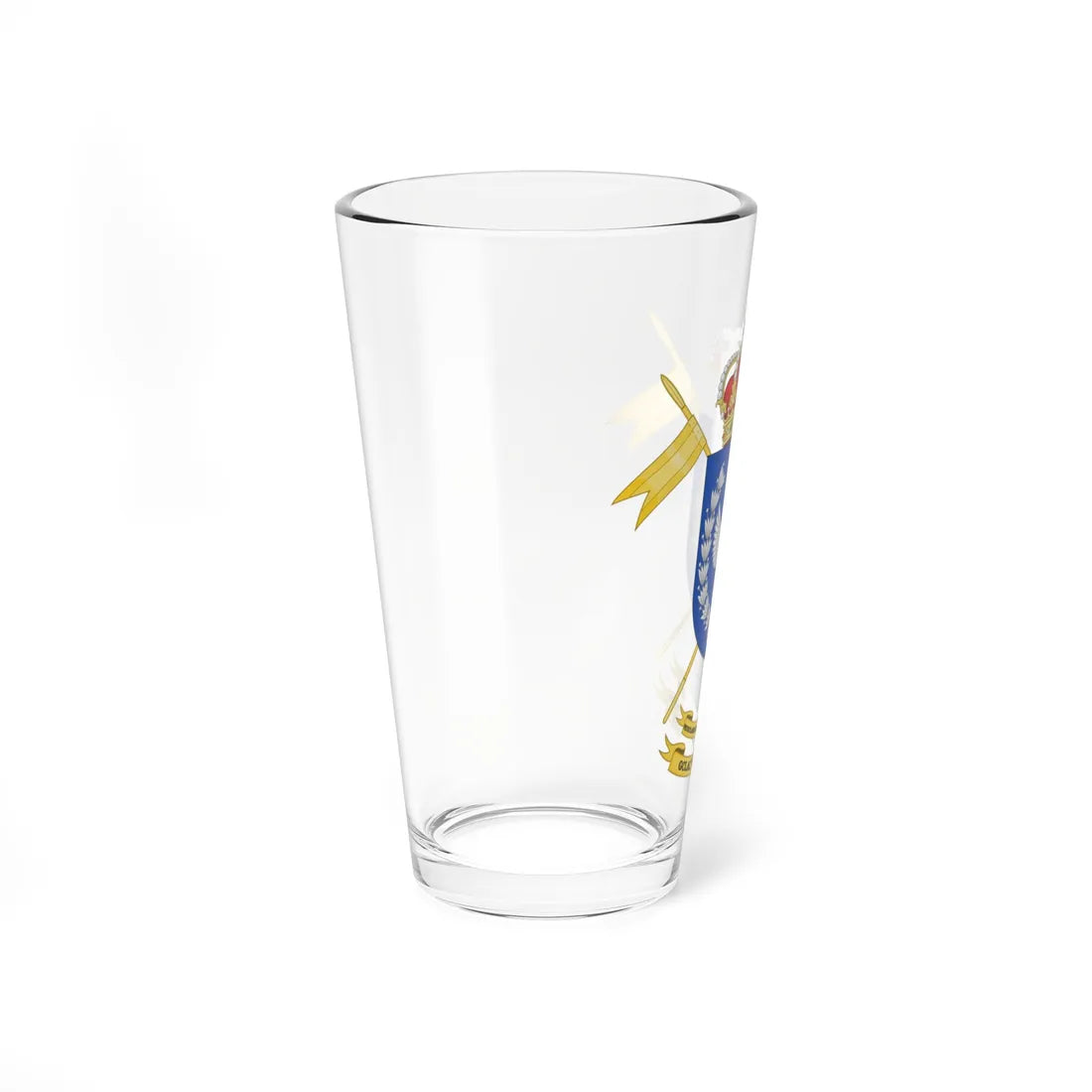 Coat of Arms of the 2nd-11 Light Armored Cavalry Group Numancia (Spain) (Coat of Arms) Pint Glass 16oz - Go Mug Yourself