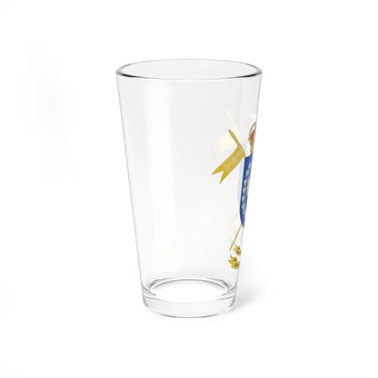 Coat of Arms of the 2nd-11 Light Armored Cavalry Group Numancia (Spain) (Coat of Arms) Pint Glass 16oz - Go Mug Yourself