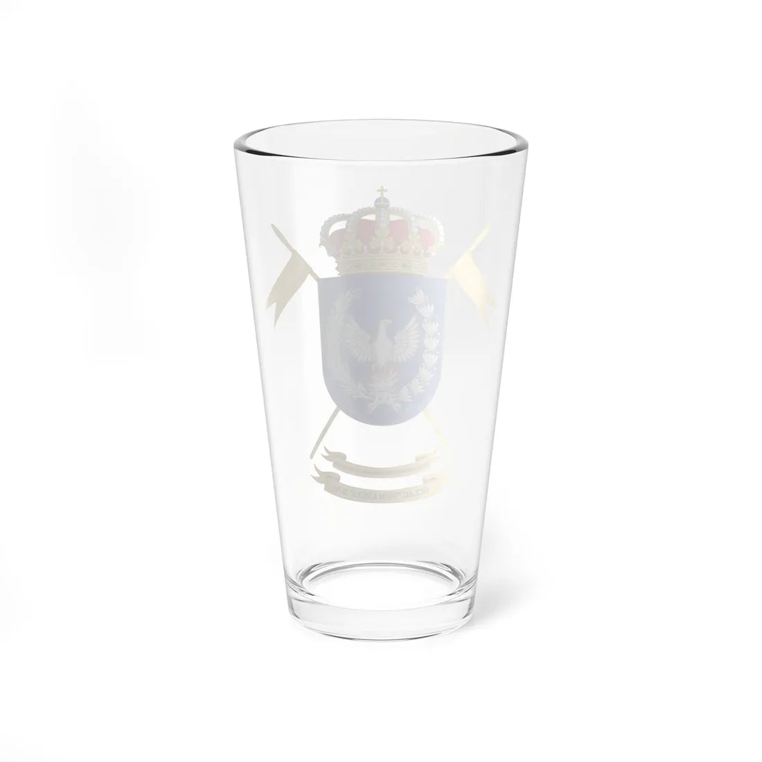 Coat of Arms of the 2nd-11 Light Armored Cavalry Group Numancia (Spain) (Coat of Arms) Pint Glass 16oz - Go Mug Yourself