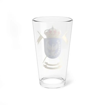 Coat of Arms of the 2nd-11 Light Armored Cavalry Group Numancia (Spain) (Coat of Arms) Pint Glass 16oz - Go Mug Yourself