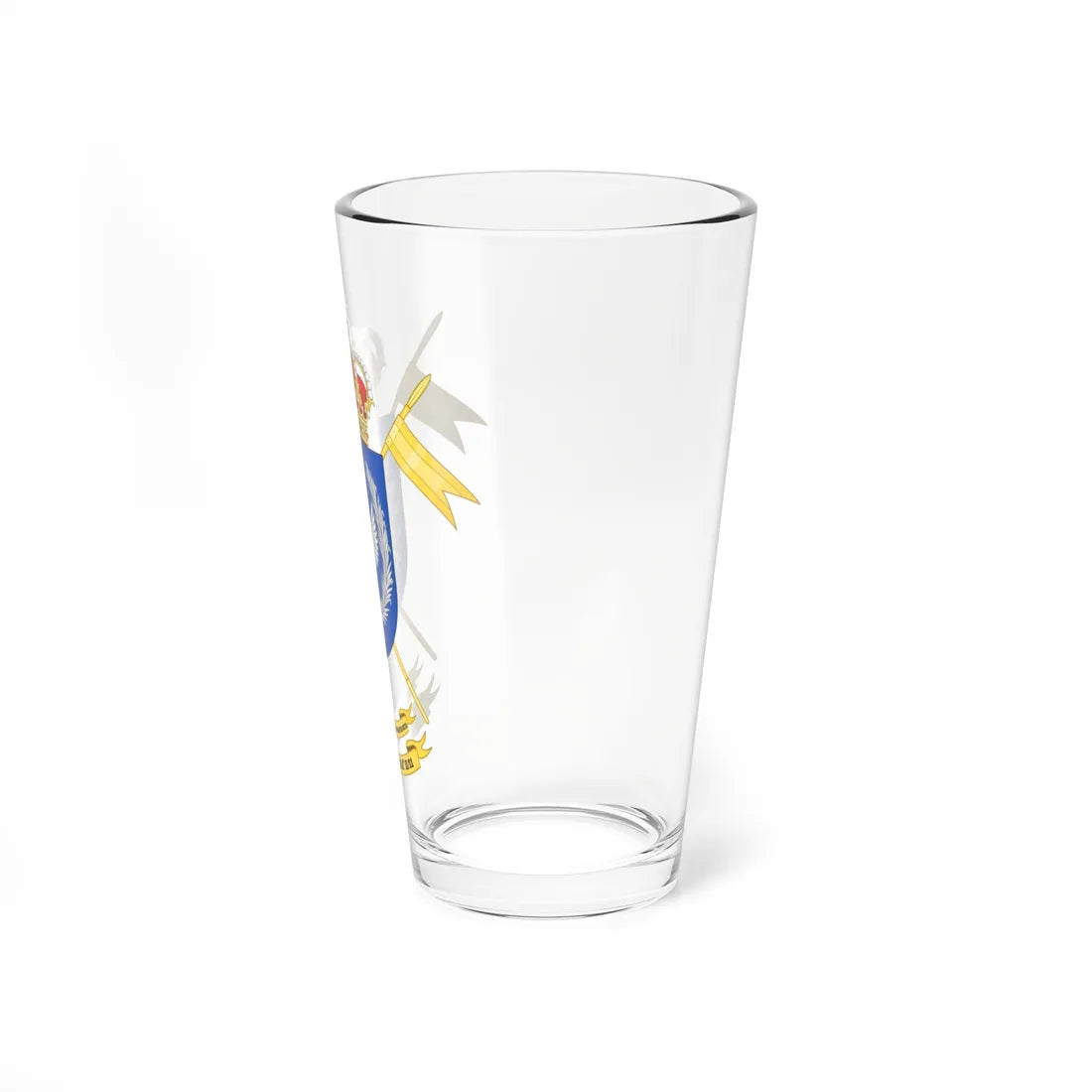 Coat of Arms of the 2nd-11 Light Armored Cavalry Group Numancia (Spain) (Coat of Arms) Pint Glass 16oz - Go Mug Yourself