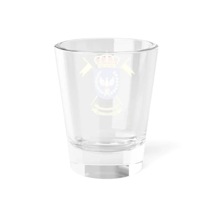 Coat of Arms of the 2nd-11 Light Armored Cavalry Group Numancia (Spain) (Coat of Arms) Shot Glass 1.5oz - Go Mug Yourself