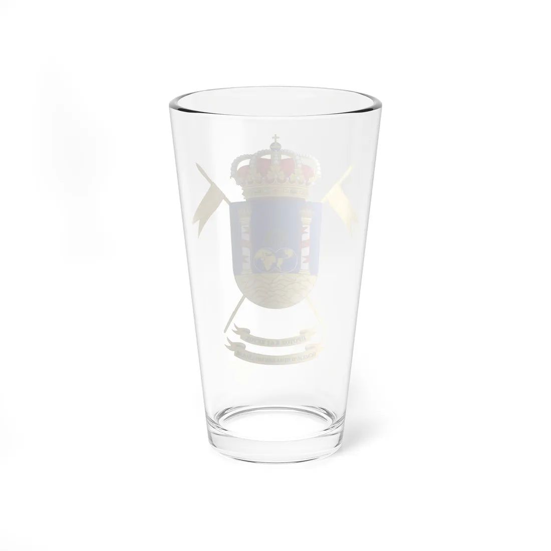Coat of Arms of the 2nd-11 Mechanized Cavalry Group Húsares Españoles (Spain) (Coat of Arms) Pint Glass 16oz - Go Mug Yourself