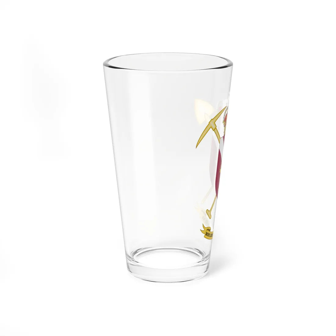 Coat of Arms of the 2nd-12 Railroad Building Battalion (Spain) (Coat of Arms) Pint Glass 16oz - Go Mug Yourself