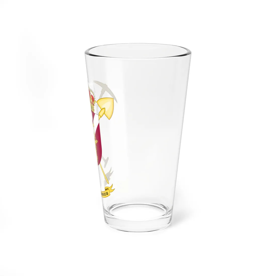 Coat of Arms of the 2nd-12 Railroad Building Battalion (Spain) (Coat of Arms) Pint Glass 16oz - Go Mug Yourself