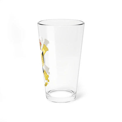 Coat of Arms of the 2nd-30th Air Defence Artillery Battalion (Spain) (Coat of Arms) Pint Glass 16oz - Go Mug Yourself