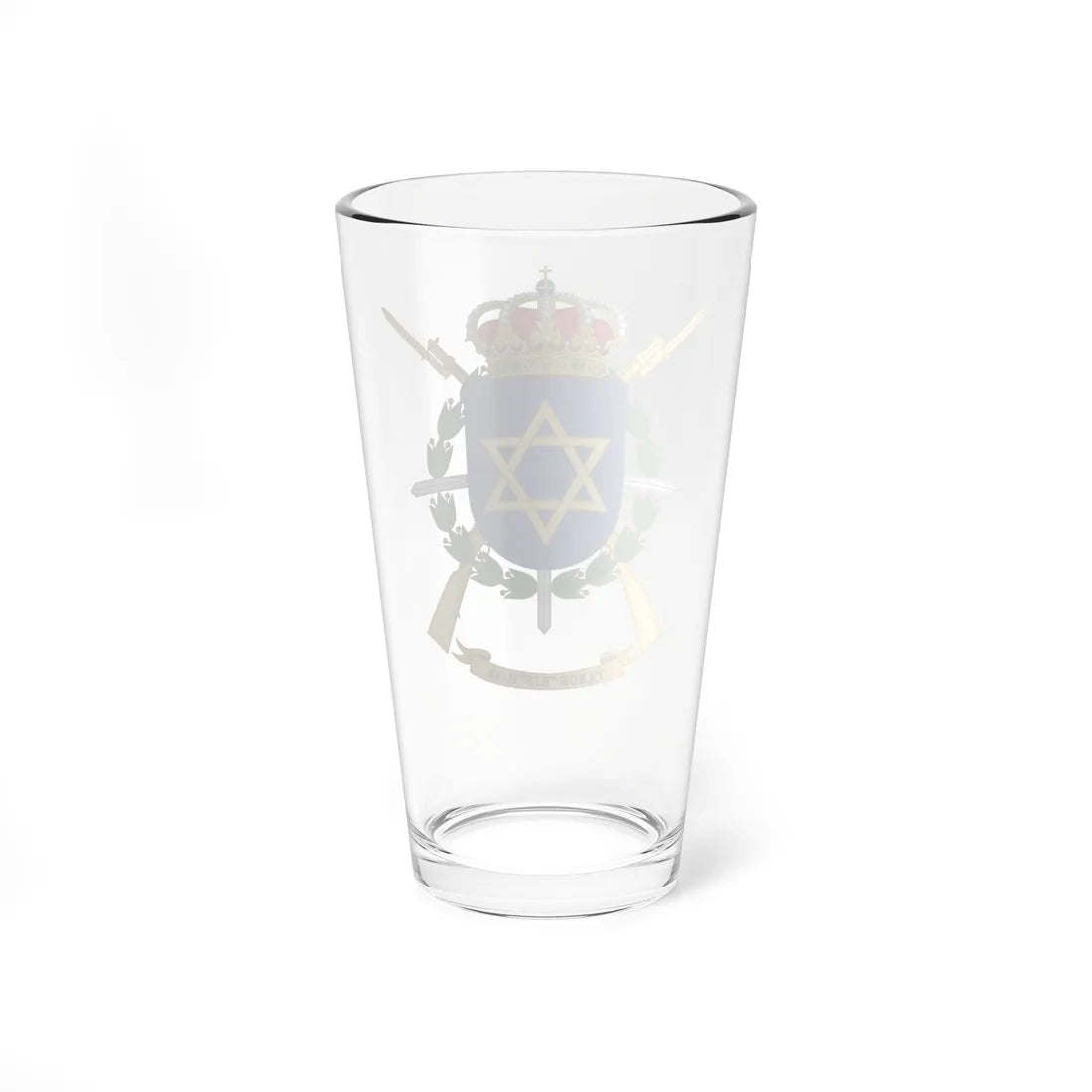 Coat of Arms of the 2nd-52 Regulares Battalion Rif (Spain) (Coat of Arms) Pint Glass 16oz - Go Mug Yourself