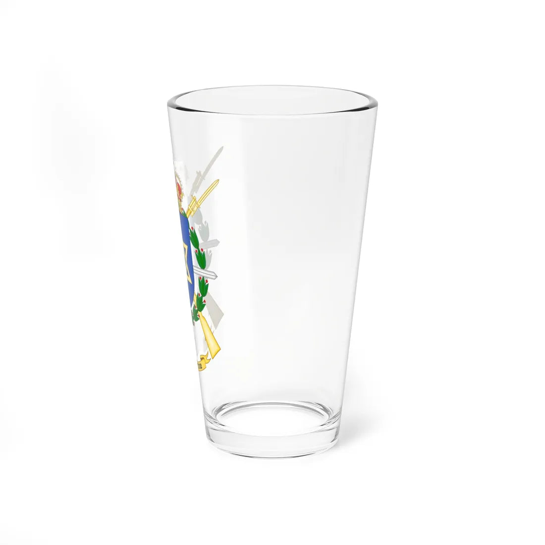 Coat of Arms of the 2nd-52 Regulares Battalion Rif (Spain) (Coat of Arms) Pint Glass 16oz - Go Mug Yourself