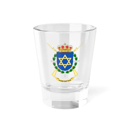 Coat of Arms of the 2nd-52 Regulares Battalion Rif (Spain) (Coat of Arms) Shot Glass 1.5oz 1.5oz - Go Mug Yourself