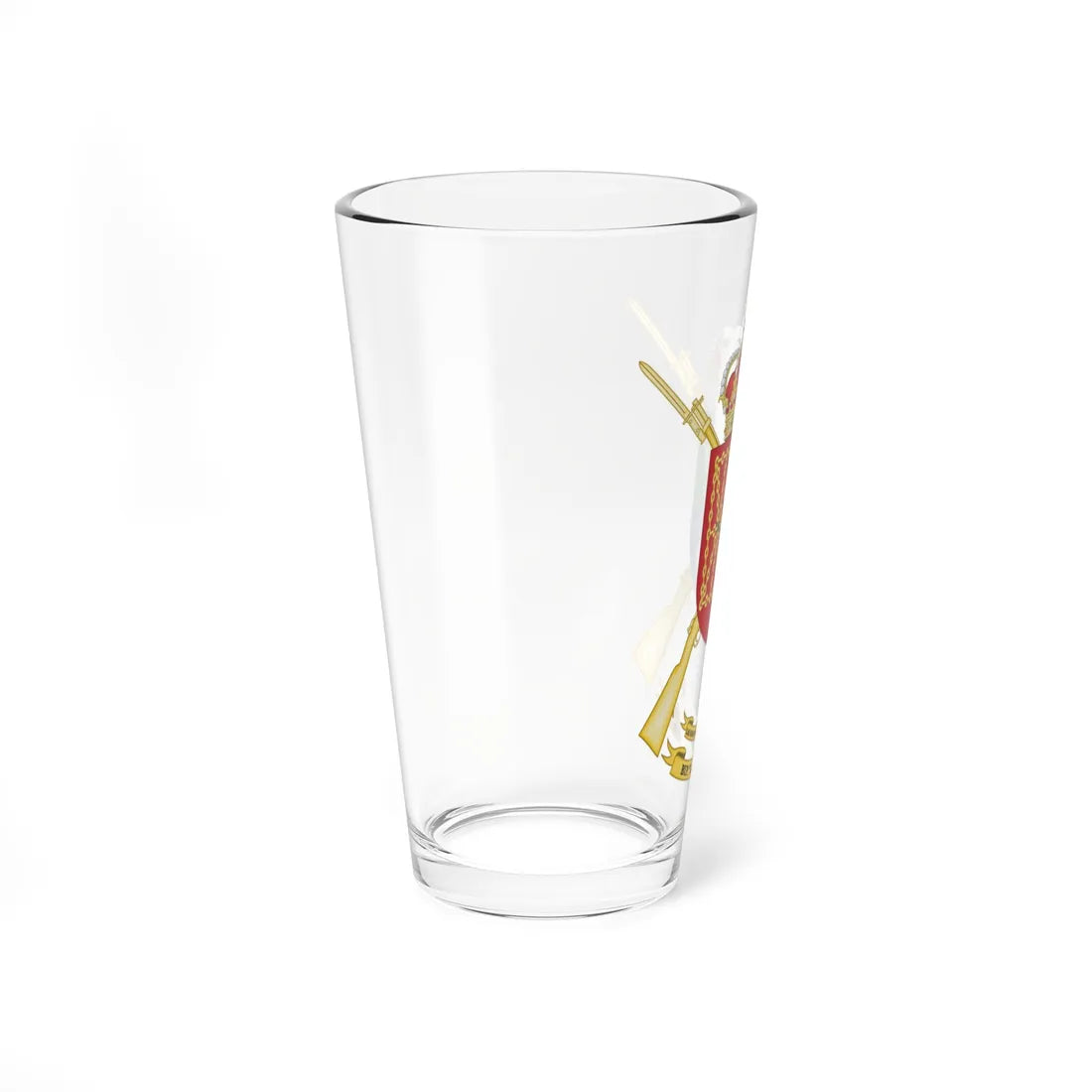 Coat of Arms of the 2nd-6 Protected Infantry Battalion Las Navas (Spain) (Coat of Arms) Pint Glass 16oz - Go Mug Yourself