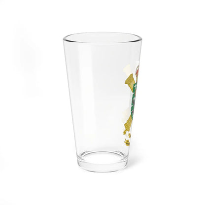 Coat of Arms of the 2nd-71 Air Defence Artillery Group (Spain) (Coat of Arms) Pint Glass 16oz - Go Mug Yourself