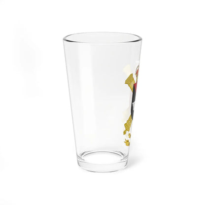 Coat of Arms of the 2nd-74 Air Defence Artillery Group (Spain) (Coat of Arms) Pint Glass 16oz - Go Mug Yourself