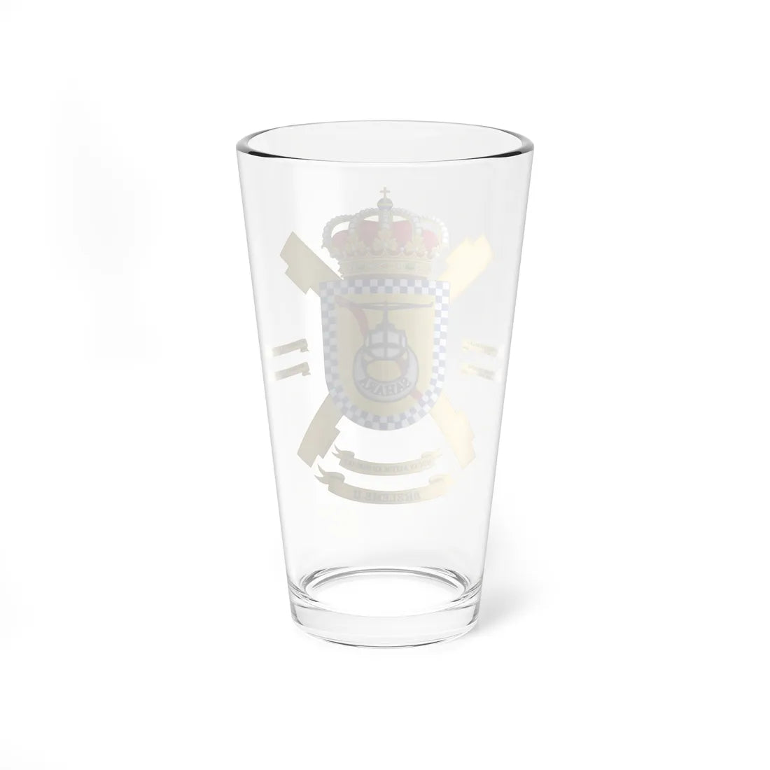 Coat of Arms of the 2nd Emergency Helicopter Battalion (Spain) (Coat of Arms) Pint Glass 16oz - Go Mug Yourself