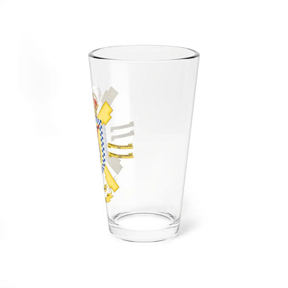 Coat of Arms of the 2nd Emergency Helicopter Battalion (Spain) (Coat of Arms) Pint Glass 16oz - Go Mug Yourself