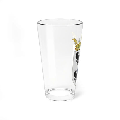 Coat of Arms of the 2nd Marchioness of Larraín (Chile) (Coat of Arms) Pint Glass 16oz - Go Mug Yourself