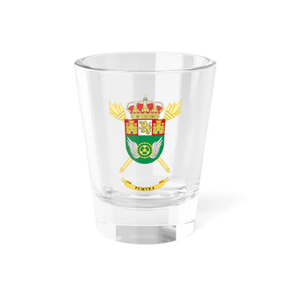 Coat of Arms of the 2nd PCMVR (Spain) (Coat of Arms) Shot Glass 1.5oz 1.5oz - Go Mug Yourself