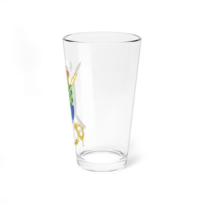 Coat of Arms of the 2nd Spanish Army Construction Command (Spain) (Coat of Arms) Pint Glass 16oz - Go Mug Yourself