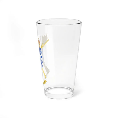 Coat of Arms of the 2nd Spanish Army Health Services Group (Spain) (Coat of Arms) Pint Glass 16oz - Go Mug Yourself
