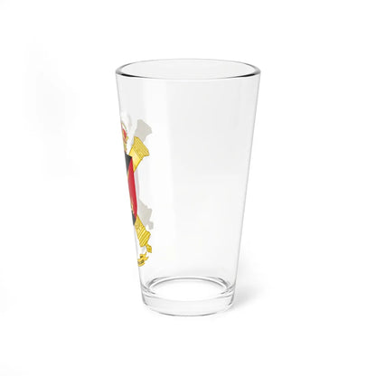 Coat of Arms of the 2nd Spanish Legion Field Artillery Battalion (Spain) (Coat of Arms) Pint Glass 16oz - Go Mug Yourself