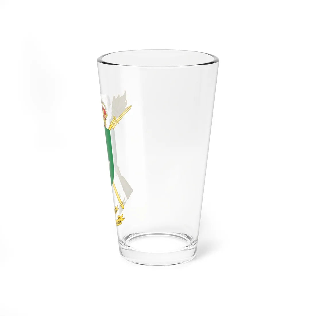 Coat of Arms of the 2nd Spanish Legion Logistics Group (Spain) (Coat of Arms) Pint Glass 16oz - Go Mug Yourself