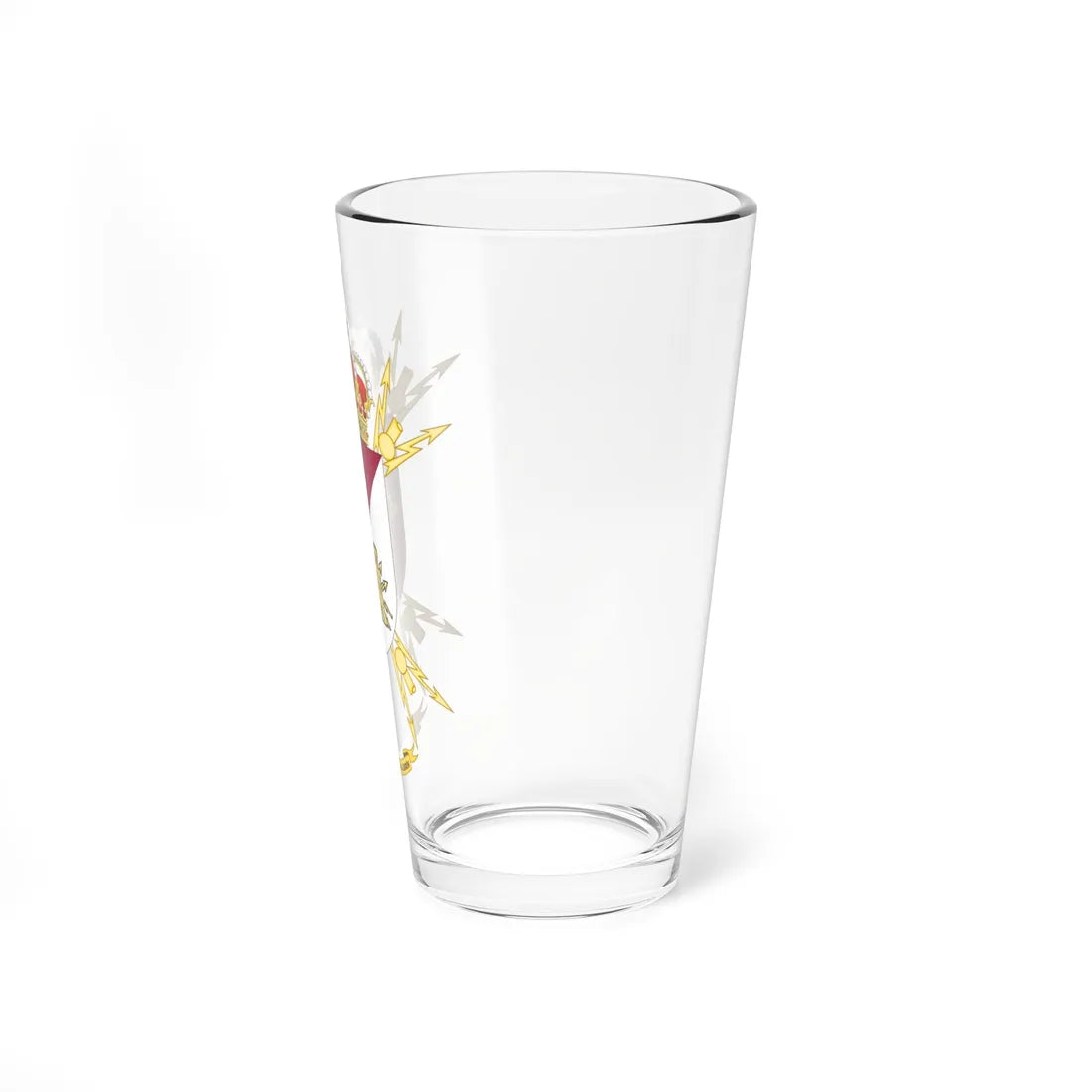 Coat of Arms of the 2nd Spanish Legion Signals Company (Spain) (Coat of Arms) Pint Glass 16oz - Go Mug Yourself